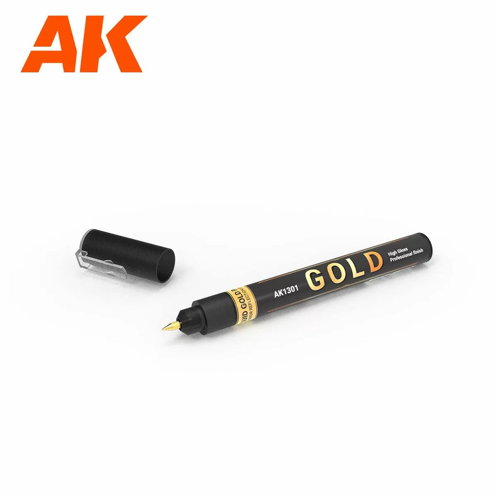 AK Interactive Auxiliaries - Gold Marker - AK1301