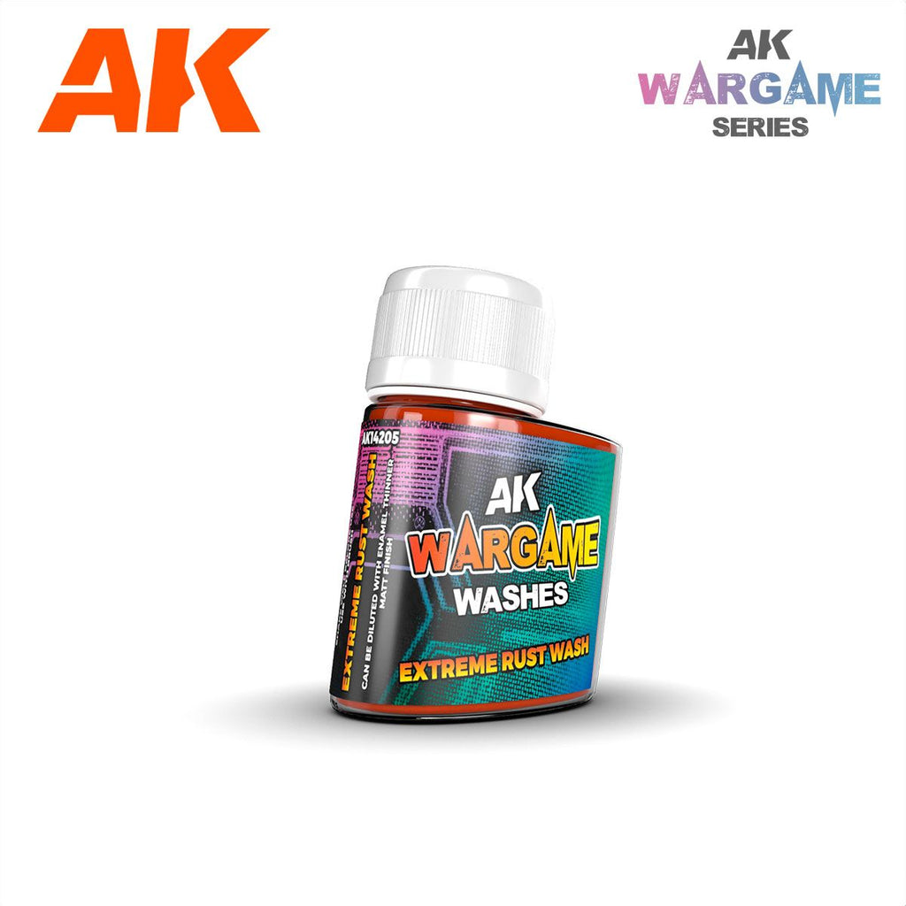 AK Interactive - AK14205 - Washes - Extreme Rust Wash 35ml