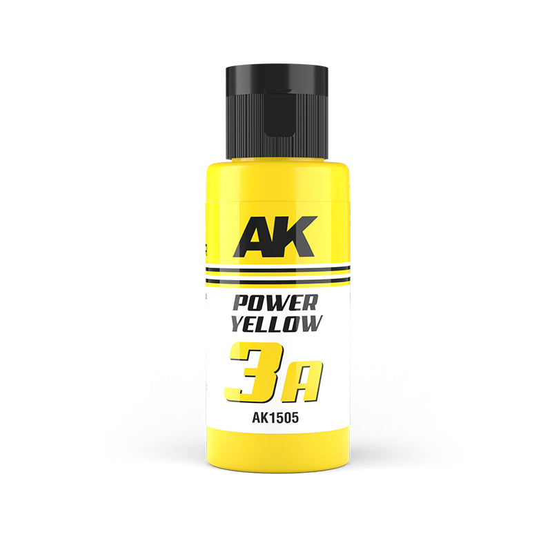 AK Interactive - AK1505 - Dual Exo 3A - Power Yellow 60ml