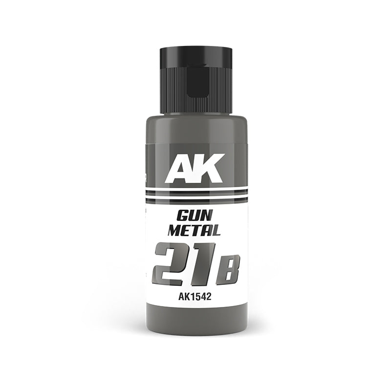 AK Interactive - AK1542 - Dual Exo 21B - Gun Metal 60ml