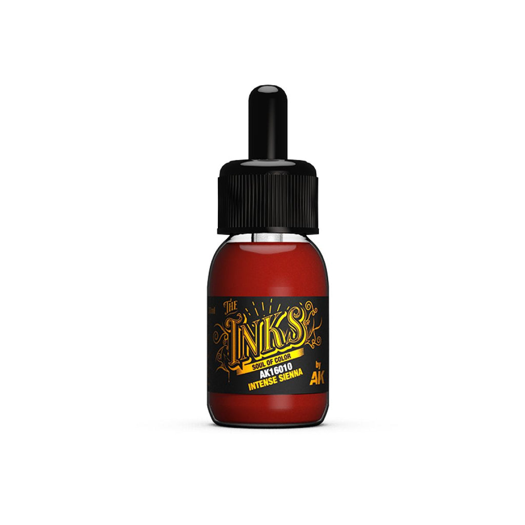 AK Interactive - AK16010  - The Inks - Intense Sienna 30ml