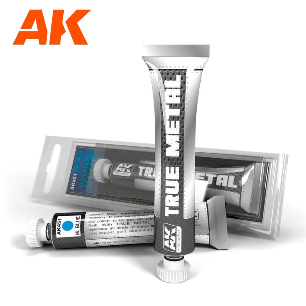 AK Interactive - Metallics - True Metal Metallic Blue 30ml - AK451