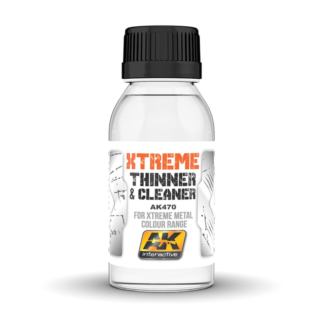 AK Interactive - AK470 - Xtreme Cleaner for Xtreme Metal Colour Range 100ml