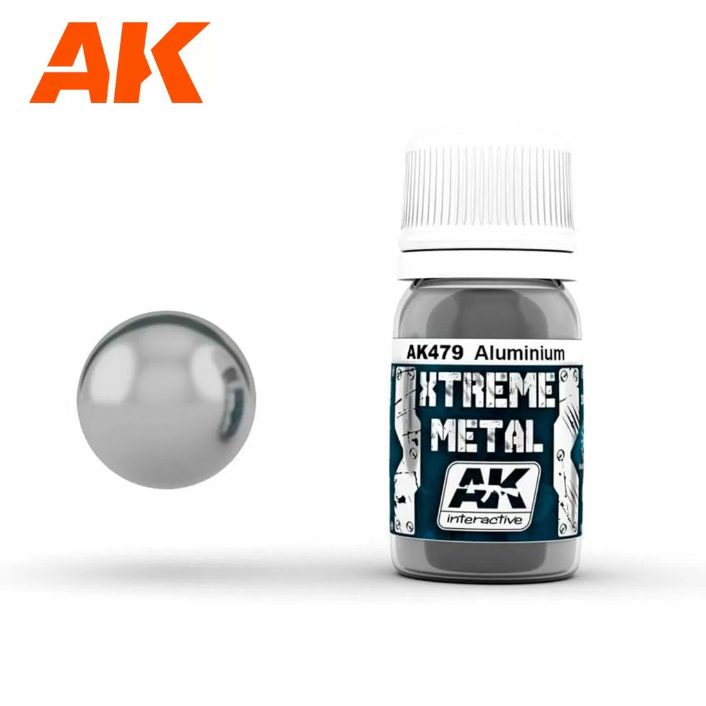 AK Interactive Metallics - Xtreme Metal Aluminium 30ml - AK479