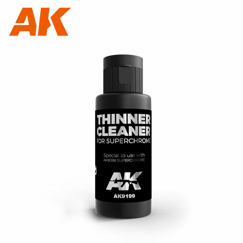 AK Interactive Metallics - Super Chrome Thinner 60ml - AK9199