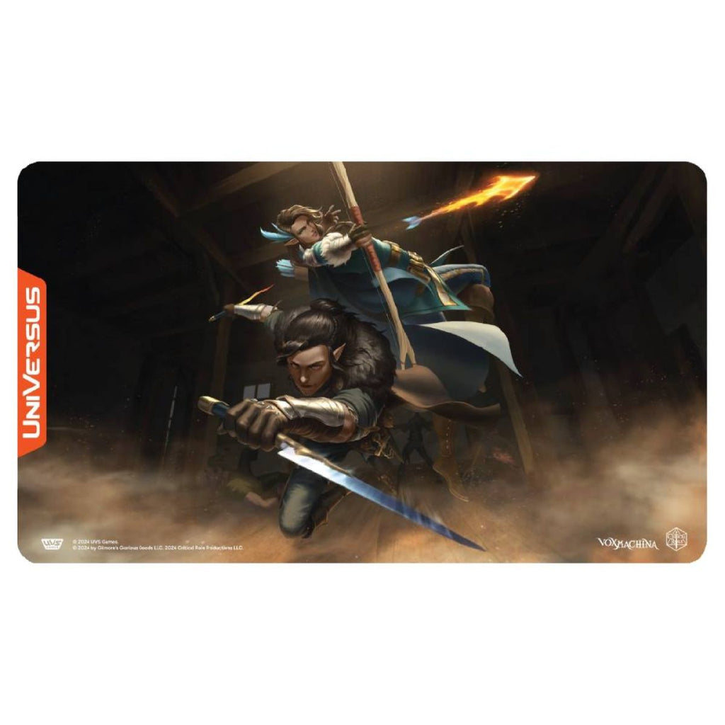 UniVersus Playmat: Critical Role – Vox Machina – Arrows & Daggers