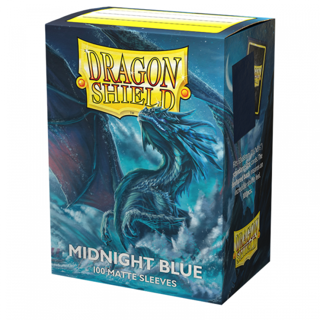 Sleeves - Dragon Shield - Box 100 - Midnight Blue MATTE