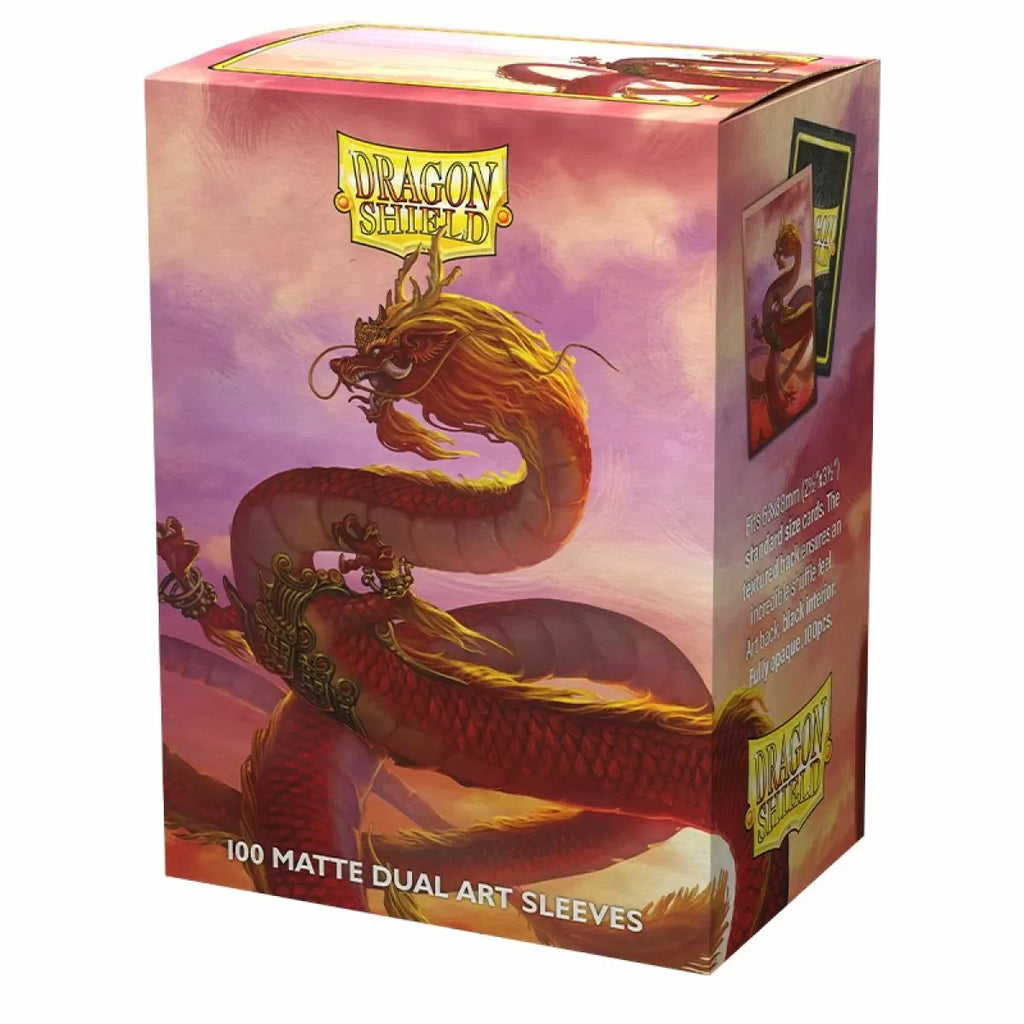 Dragon Shield - Sleeves - Box 100 - Wood Dragon 2024 MATTE Art