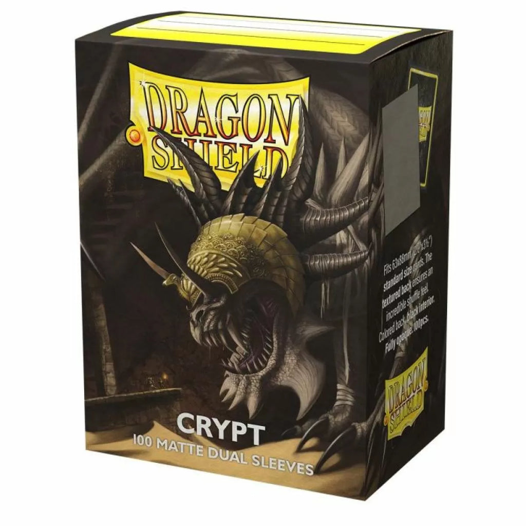 Dragon Shield - Sleeves - Box 100 - Standard Size Dual Matte Crypt