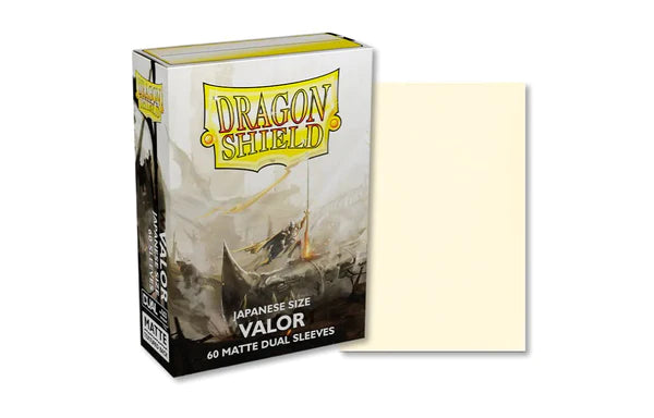 Dragon Shield - Sleeves - Japanese - Box 60 - Dual Matte Valour