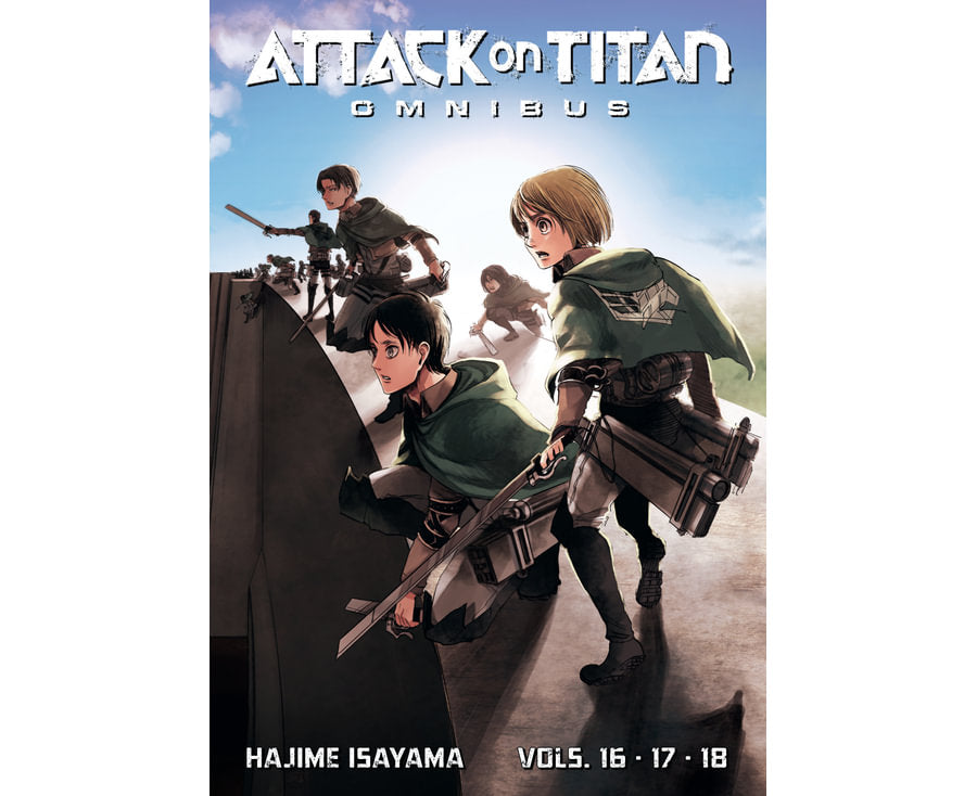 Attack on Titan Omnibus 6 (Vol. 16-18)
