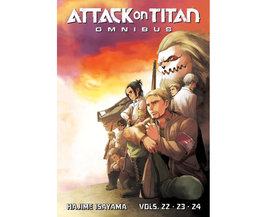Attack on Titan Omnibus 8 (Vol. 22-24)