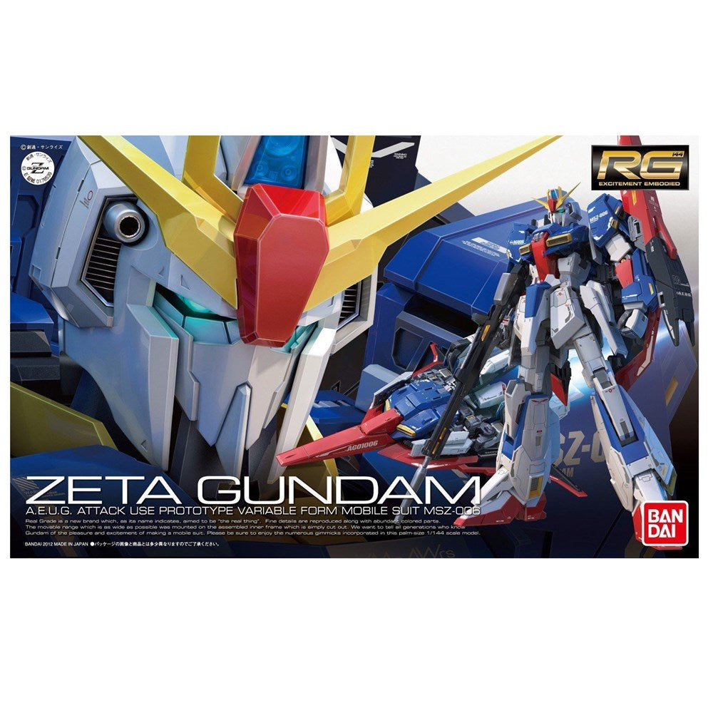 Bandai - 1/144 - RG Zeta Gundam