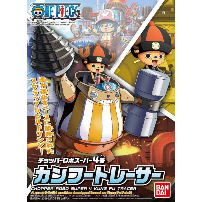 Bandai - G50556211 - Chopper Robo Super 4 Kung Fu Tracer One Piece