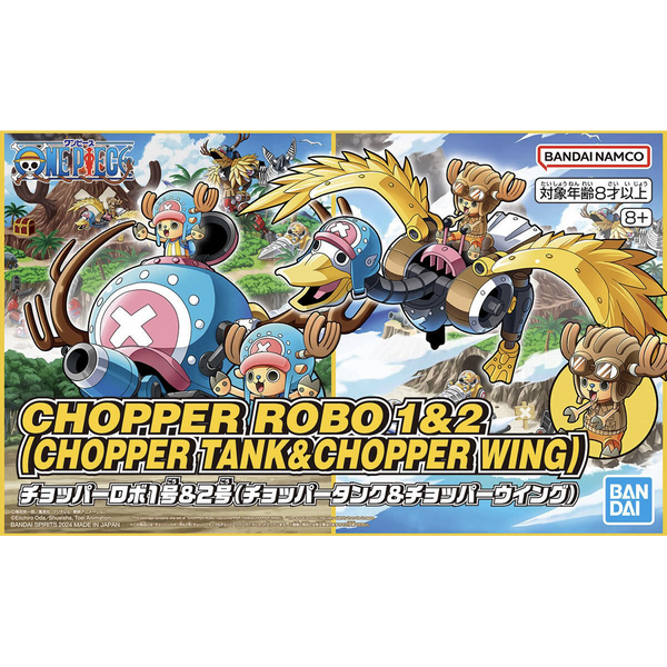 Bandai - G50674451 - Chopper Robot 1&2 (Chopper Tank & Chopper Wing)