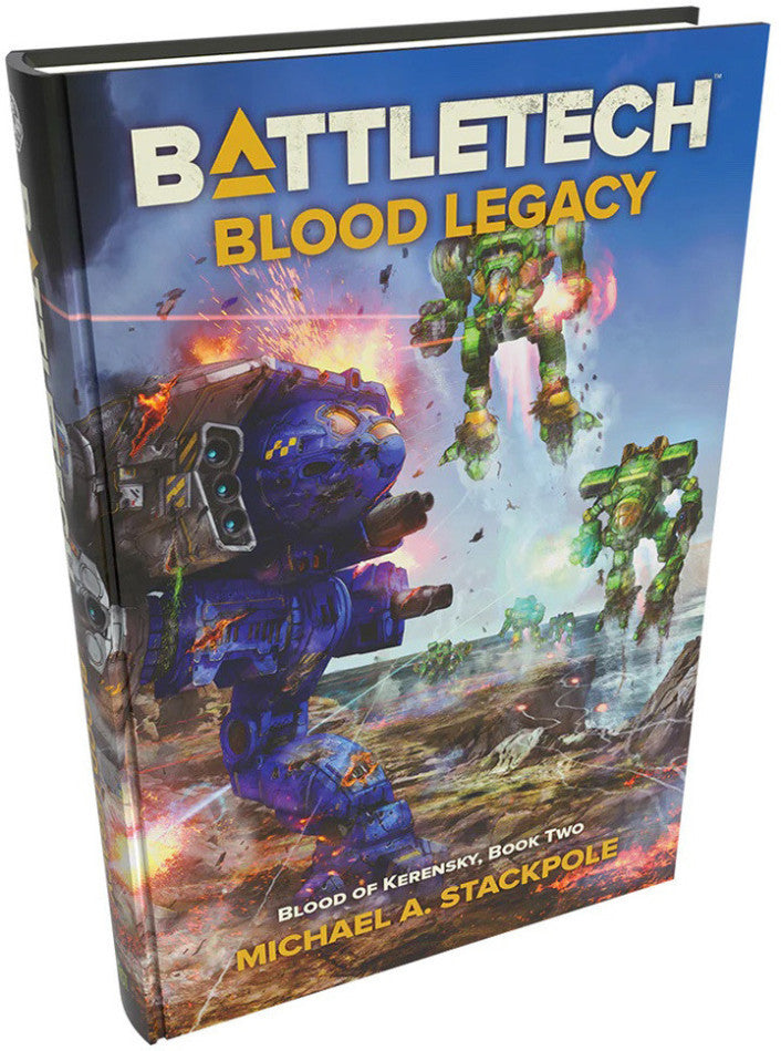 BattleTech RPG - Blood Legacy Premium Hardback Novel