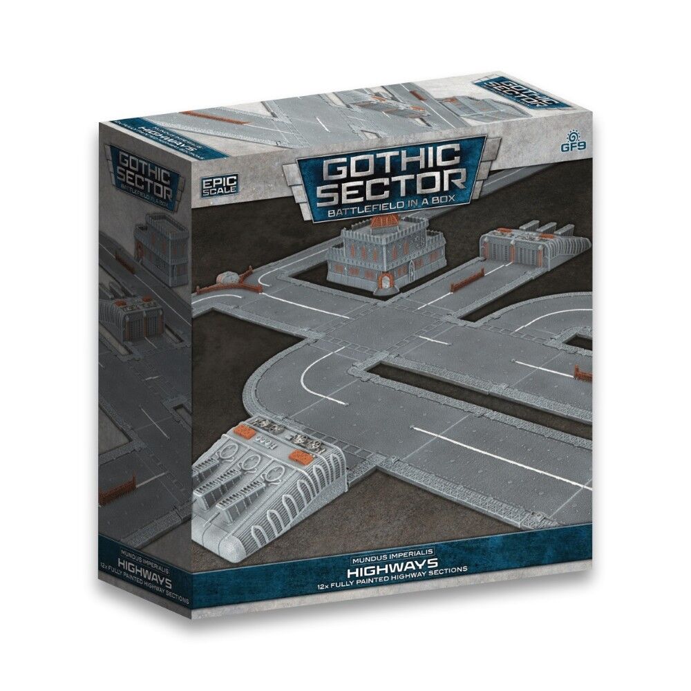 Battlefield in a Box - BB688 - Gothic Sector – Mundus Imperialis: Highways