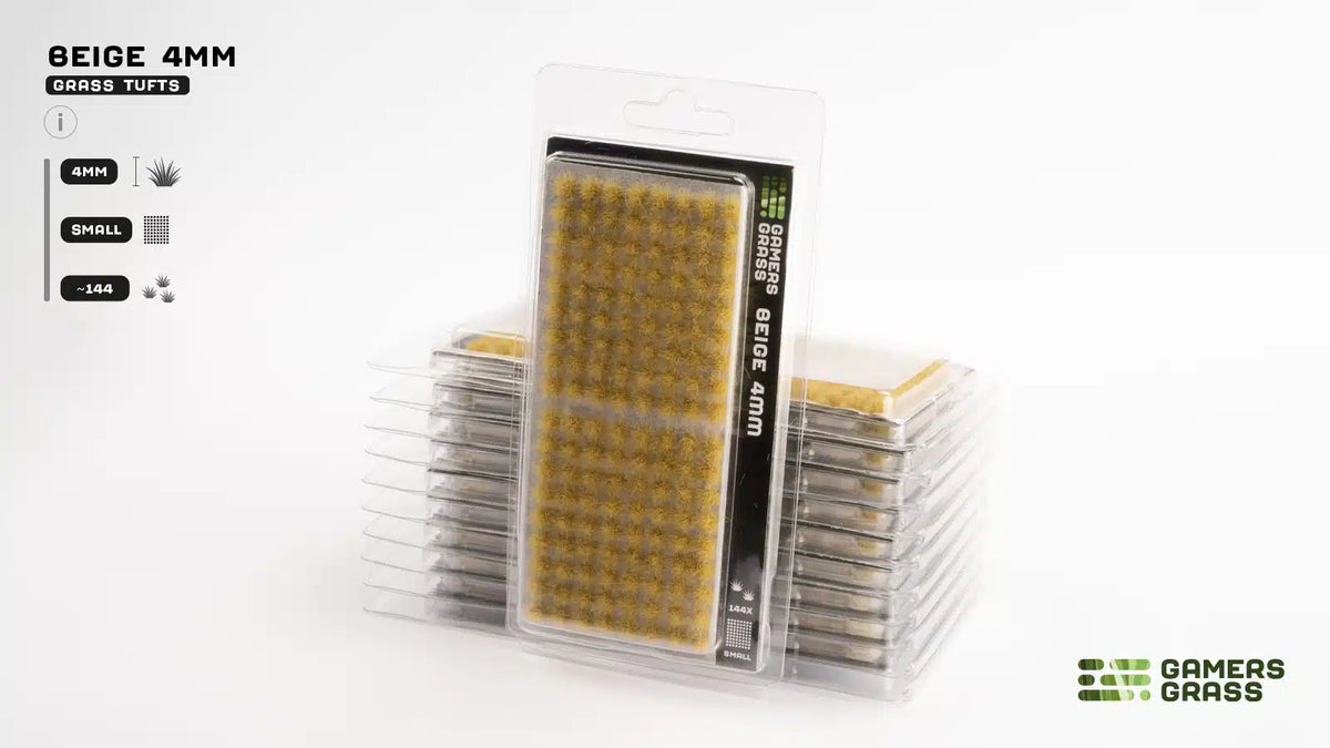 Gamers Grass – Brown 4mm Static Grass Tufts For Model Scenery & Dioramas