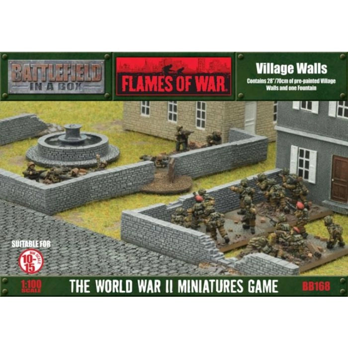 Battlefield in a Box - BB168 - European Walls