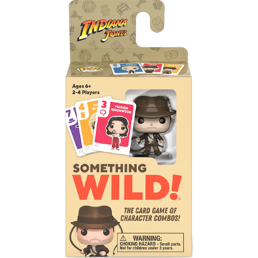 Something Wild Card Game - Indiana Jones