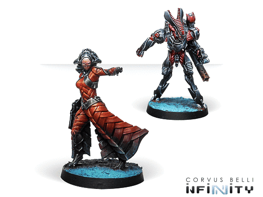 Infinity: Combined Army - Bit & KISS! (Hacker)