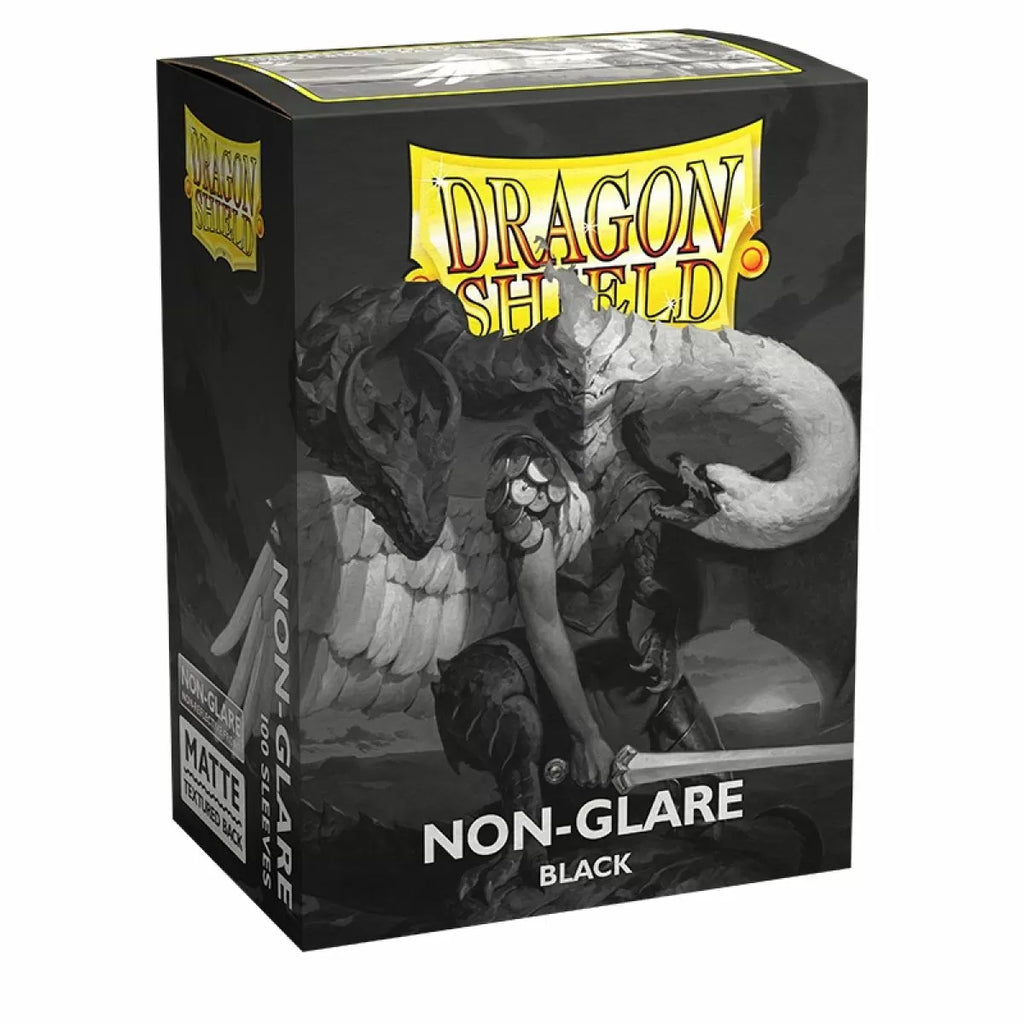 Dragon Shield - Sleeves - Box 100 - Non Glare - Black MATTE