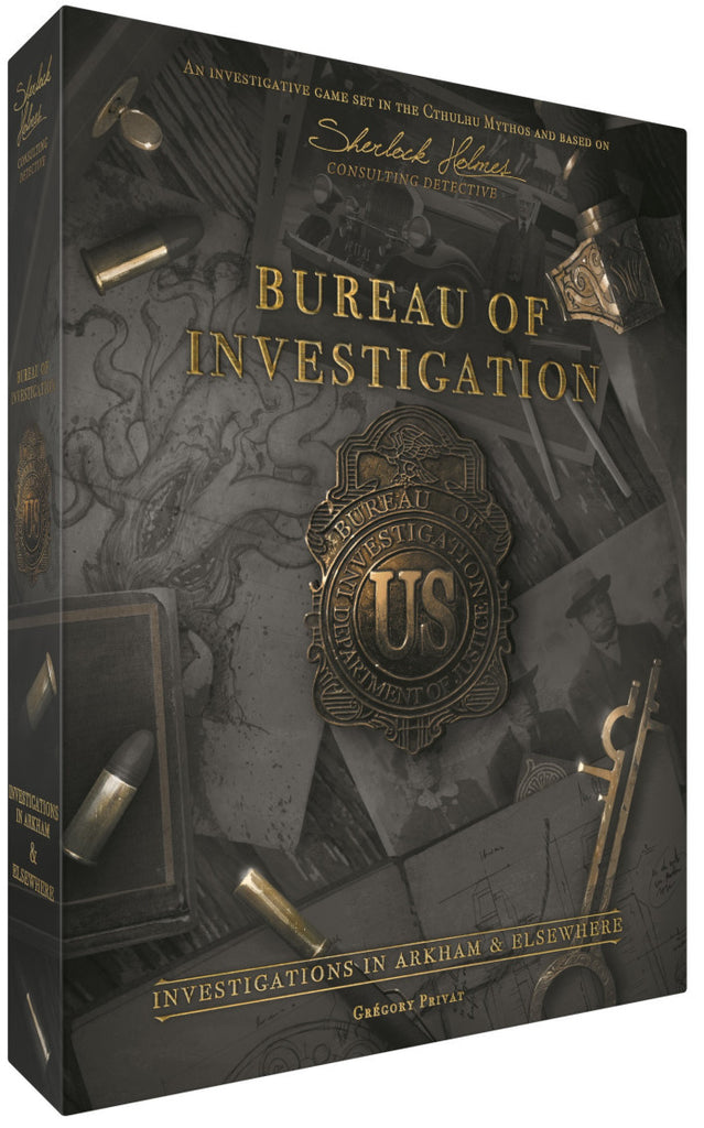 Sherlock Holmes Consulting Detective Bureau of Investigation - Investigations in Arkham & Elsewhere