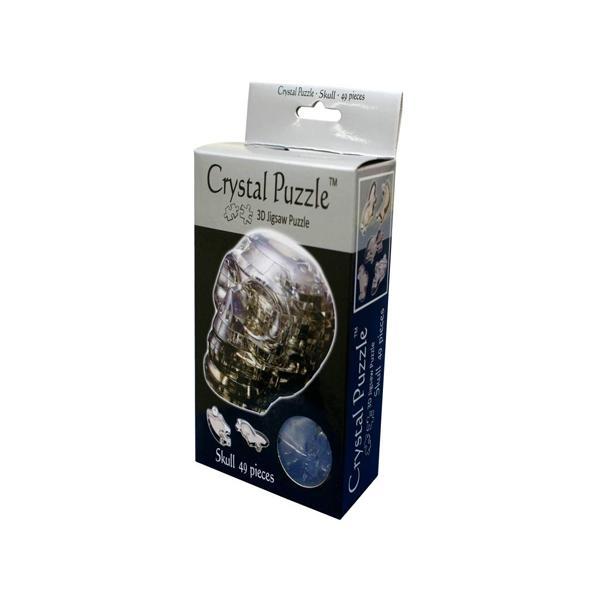 3D BLACK SKULL CRYSTAL PUZZLE