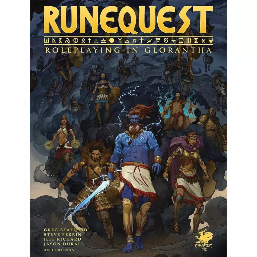 RuneQuest RPG - Roleplaying in Glorantha (Hardcover)