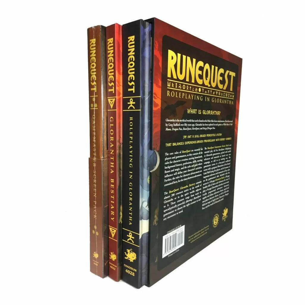 Runequest RPG - Roleplaying in Glorantha Slipcase Set
