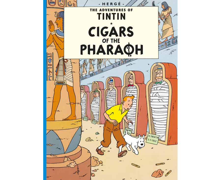 The Adventures of Tintin Series : Cigars of the Pharaoh - Book 4