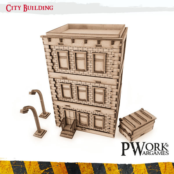 PWork - City Building - MDF Terrain Scenery