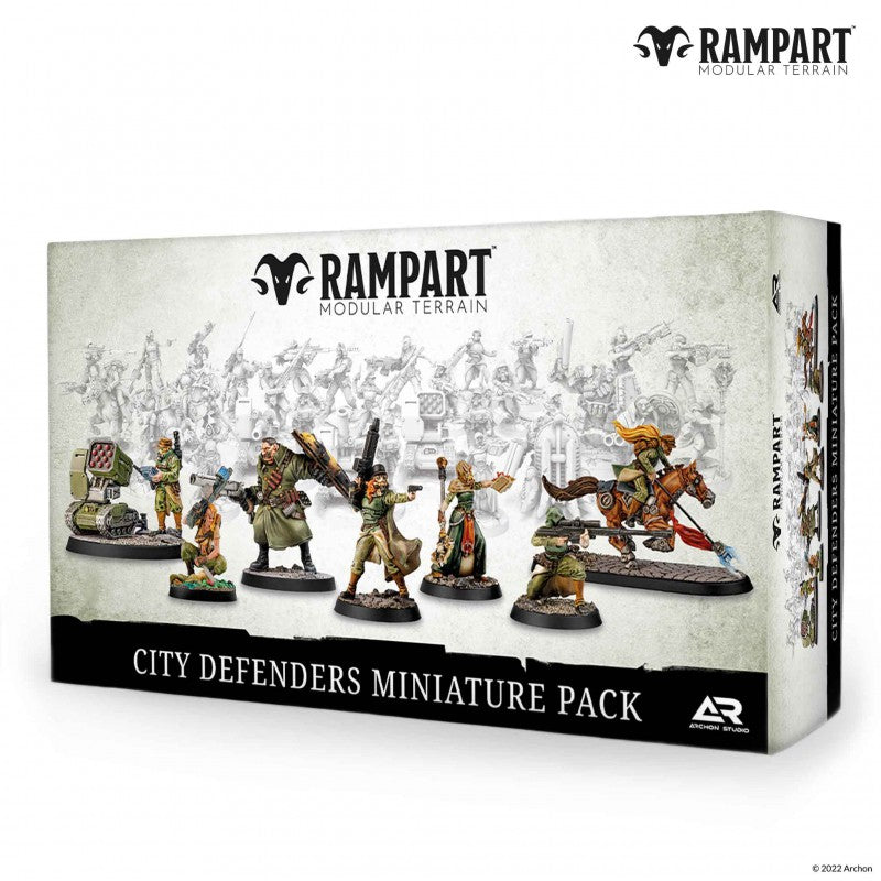 Rampart Modular Terrain City Defenders Miniature Pack