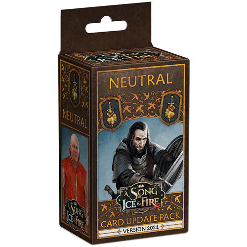A Song of Ice and Fire TMG - Neutral Card Update Pack - Version 2021