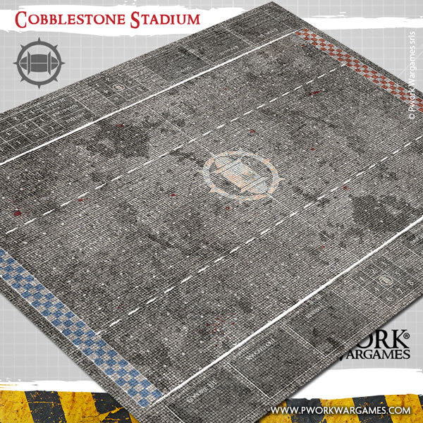 PWork - Blood Bowl - Cobblestone Stadium - Fantasy Football Mat