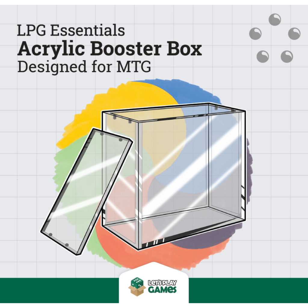 LPG Acrylic Booster Box Protector - MTG Collector Box Size