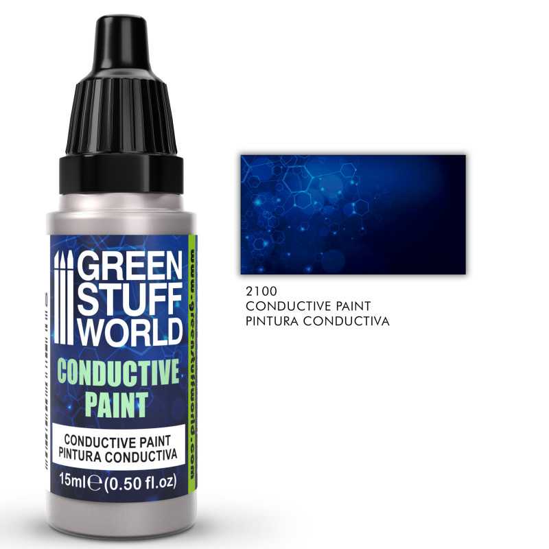 Green Stuff World - 2100 - Conductive Paint - 15ml