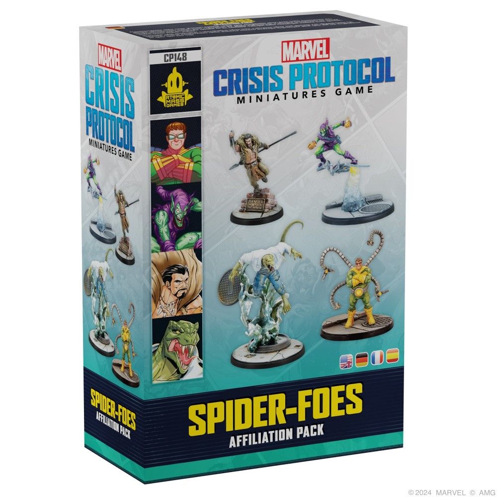 Marvel Crisis Protocol Miniatures Game Spider-Foes Affiliation Pack