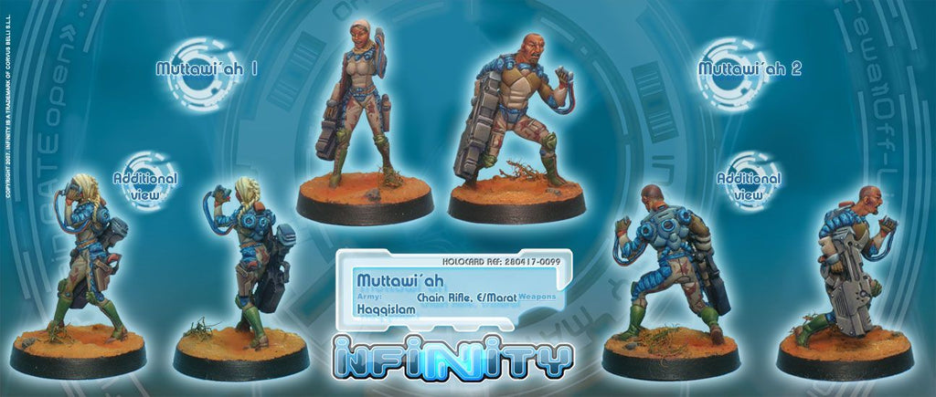 Infinity: Haqqislam - Muttawi'ah (Chain Rifle, E/Marat)