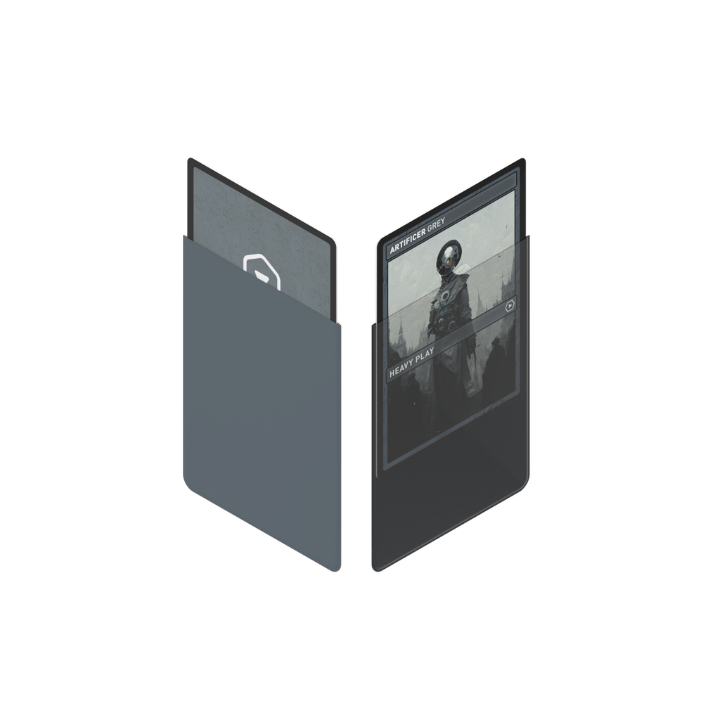 Heavy Play: CURV Sleeves Standard 100 - Artificer Grey