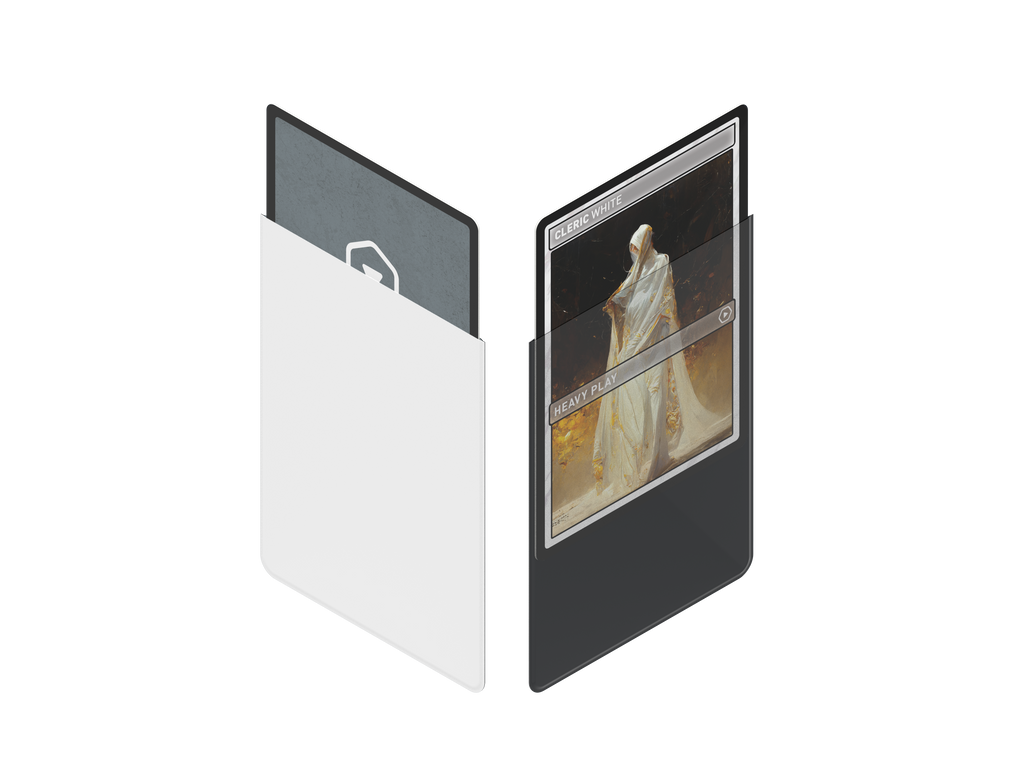 Heavy Play: CURV Sleeves Standard 100 - Cleric White