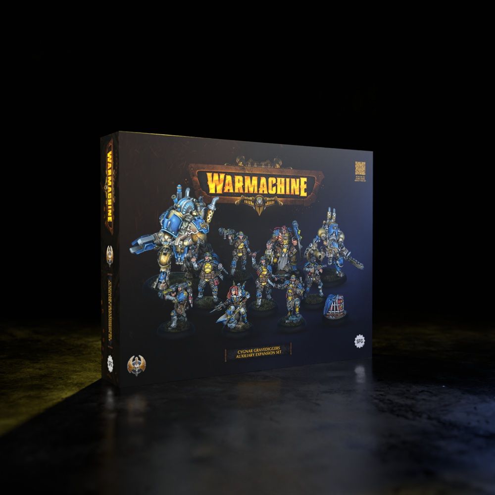 Warmachine: Cygnar Gravediggers Auxiliary Expansion