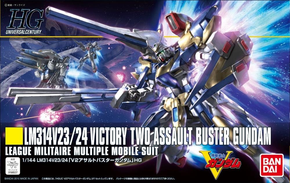 Bandai 1/144 HG LM314V23/24 Victory Two Assault Buster Gundam HGUC - G5057751