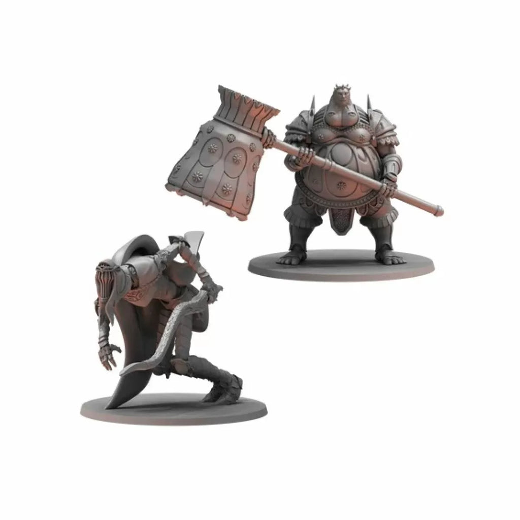 Dark Souls RPG - Miniatures: Dancer of the Boreal Valley & Smough