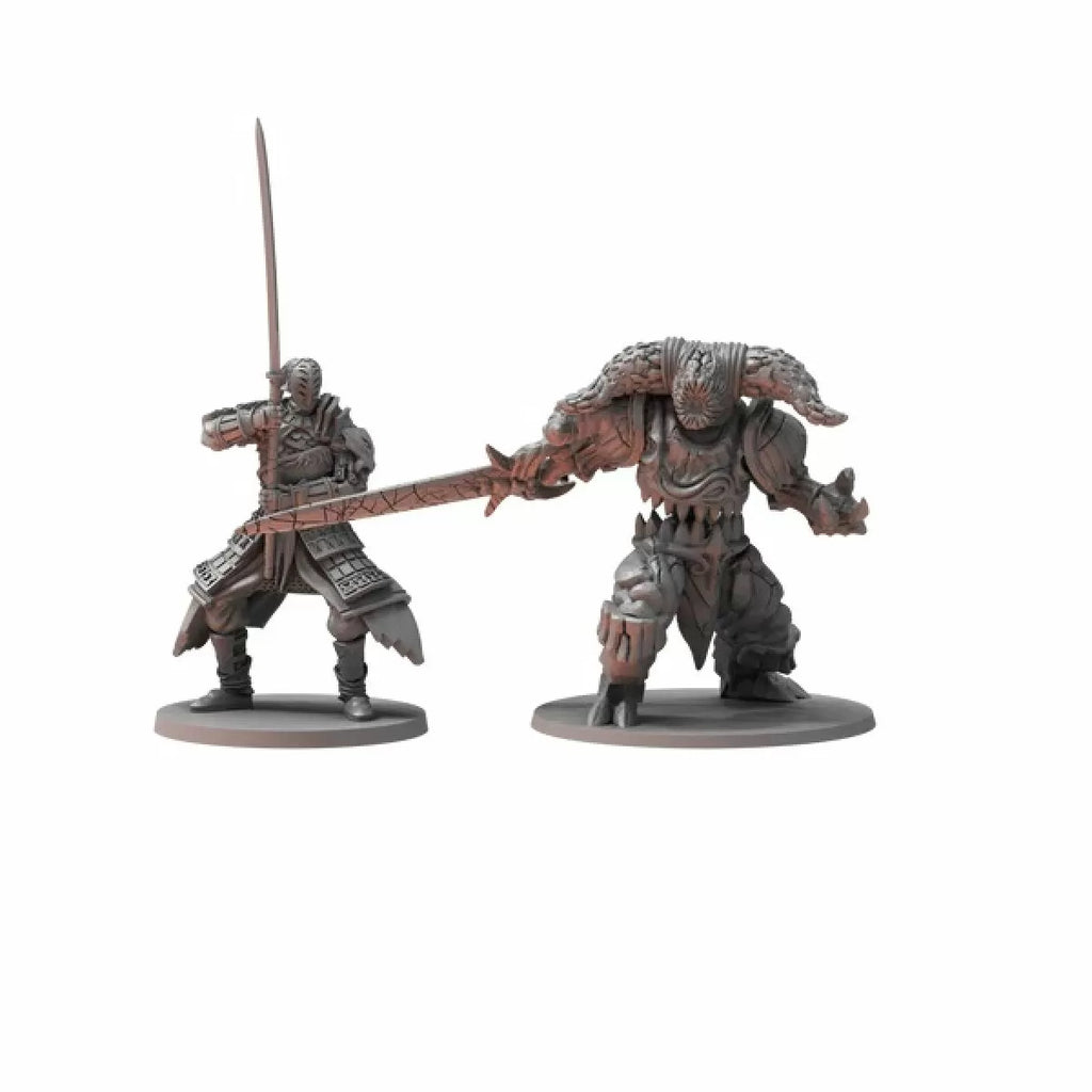 Dark Souls RPG - Miniatures: Sir Alonne & Smelter Demon