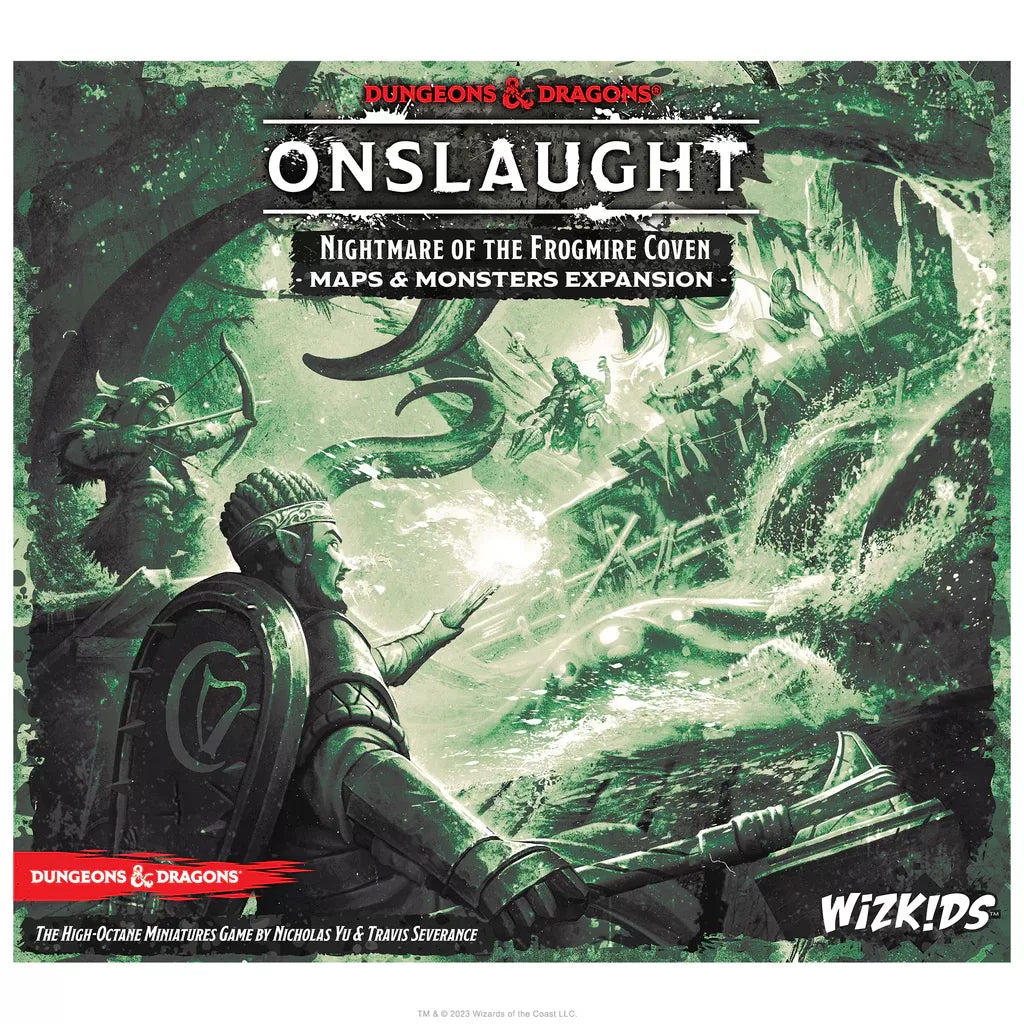 Dungeons & Dragons Onslaught Nightmare of the Frogmire Coven - Maps & Monsters Expansion - 89722