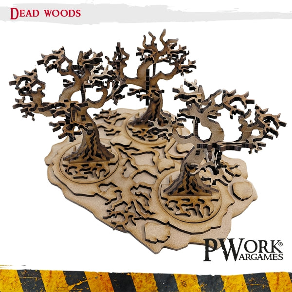 PWork - Dead Woods - MDF Terrain Scenery