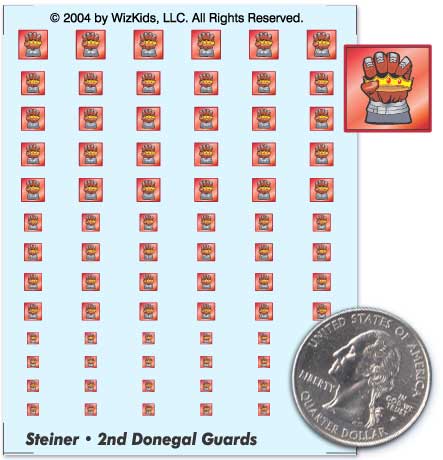 Battletech - Decals - Inner Sphere - Steiner - 2nd Donegal Guards