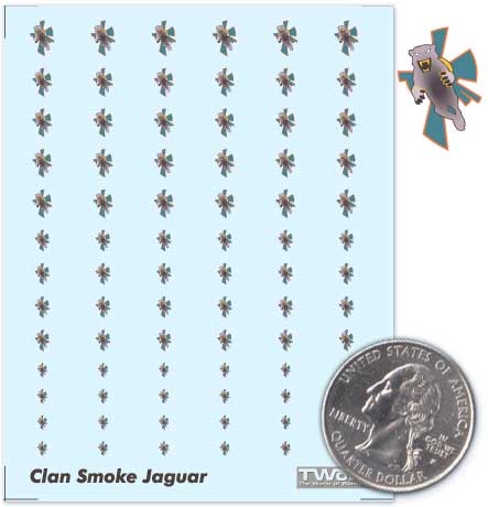 Battletech - Decals - Clan - Smoke Jaguar