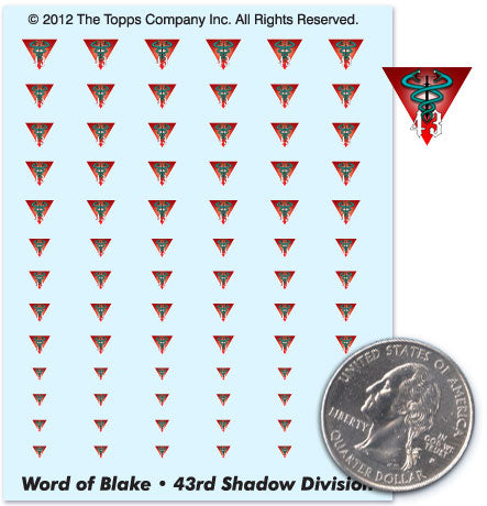 Battletech - Decals - Inner Sphere - Word of Blake - 43rd Shadow Division